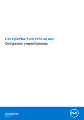 Dell OptiPlex 3280 Configuración Y Especificaciones