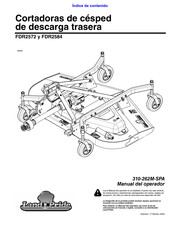 Land Pride FDR2584 Manual Del Operador