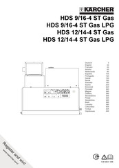Kärcher HDS 9/16-4 ST Gas Manual Del Usuario
