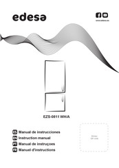 Edesa EZS-0811 WH/A Manual De Instrucciones