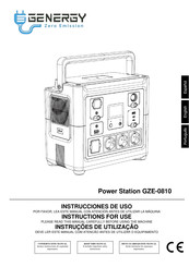 GENERGY GZE-0810 Instrucciones De Uso