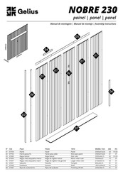 Gelius NOBRE 202 Manual De Montaje