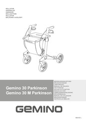 Sunrise Medical Gemino 30 Parkinson Manual De Usuario