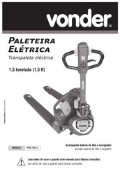 vonder PEV 155-LI Manual De Instrucciones