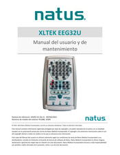 natus XLTEK EEG32U Manual Del Usuario Y De Mantenimiento