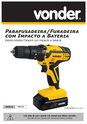 vonder 60.01.074.000 Manual De Instrucciones