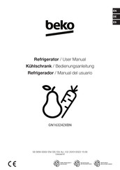 Beko GN163242XBN Manual Del Usuario