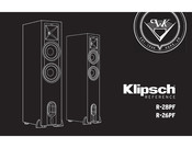 Klipsch R-28PF Manual De Instrucciones