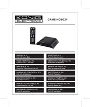 König Electronic GAME-HDBOX1 Manual De Uso