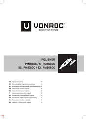 VONROC S3 PM508DC Traducción Del Manual Original