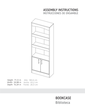 TUHOME Furniture Simma BLW 5562 Instrucciones De Ensamble