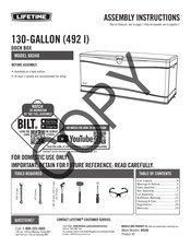 Lifetime 60348 Instrucciones De Ensamblaje