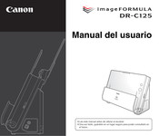 Canon imageFORMULA DR-C125 Manual Del Usuario