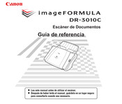 Canon imageFORMULA DR-3010C Guía De Referencia