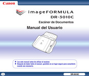 Canon imageFORMULA DR-3010C Manual Del Usuario