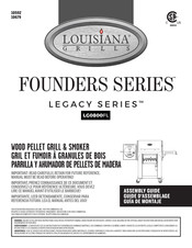 Louisiana Grills Founders Serie Guía De Montaje