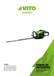 VITO GARDEN VICS25 Manual De Instrucoes