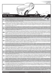 ECS Electronics SY-024-DXC Instrucciones De Montaje