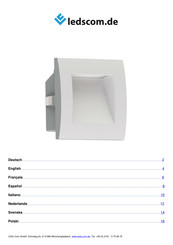 ledscom LC-EL-072-W Instrucciones De Montaje