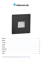 ledscom LC-EL-131-WW Instrucciones De Montaje
