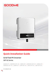 Goodwe GW6K-DT Guía De Instalación Rápida