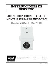 Bard W150A Instrucciones De Servicio