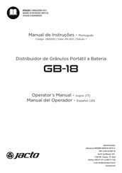 Jacto GB-18 Manual Del Operador