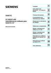 Siemens Simatic S7-400 Manual De Funciones
