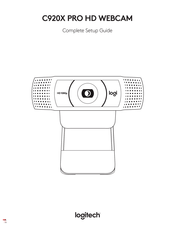 Logitech PRO C920X Guia De Inicio Rapido