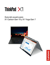 Lenovo ThinkPad X1 Carbon Gen 10 Guia Del Usuario