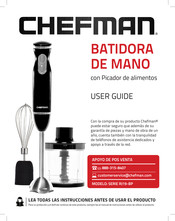 Chefman RJ19-BP Serie Guia Del Usuario