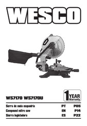 Wesco WS7170 Manual Del Usuario