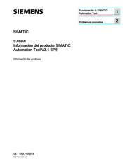 Siemens SIMATIC S7/HMI Información Del Producto
