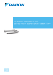 Daikin VRV FXHA50AVEB Guía De Referencia Para El Instalador Y El Usuario