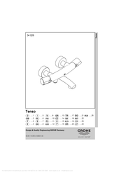 Grohe Tenso 34 026 Manual De Instrucciones