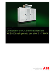 ABB ACS5000 Manual Del Usuario