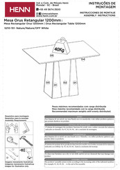 HENN S210-151 Instrucciones De Montaje