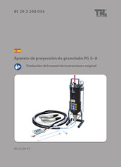 TKR Group PG 5-8 Traduccion Del Manual De Instrucciones Originale