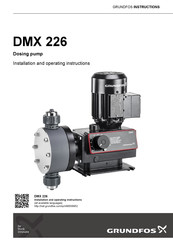 Grundfos DMX 315-3 Instrucciones De Instalación Y Funcionamiento