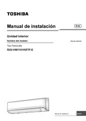 Toshiba RAV-HM1101KRTP-E Manual De Instalación