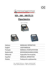 TECNOMOTOR 820 Manual Operativo