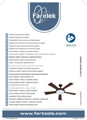 Farelek WALLIS Traduccion Del Manual De Instrucciones Originale