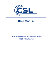 CSL Group 301302 Manual Del Usuario