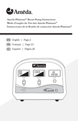 Ameda Platinum Instrucciones