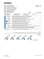 Siemens 8MF100 Instrucciones