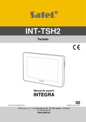 Satel INT-TSH2 Manual De Usuario