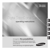 Samsung SCC-B5343 Instrucciones De Funcionamiento