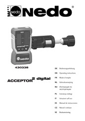 Nedo ACCEPTOR 2 Digital Manual De Instrucciones