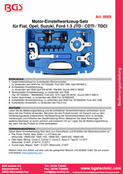 BGS technic 8669 Manual