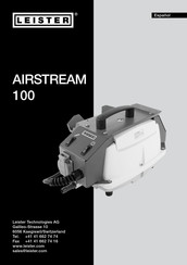 Leister AIRSTREAM 100 Manual De Instrucciones